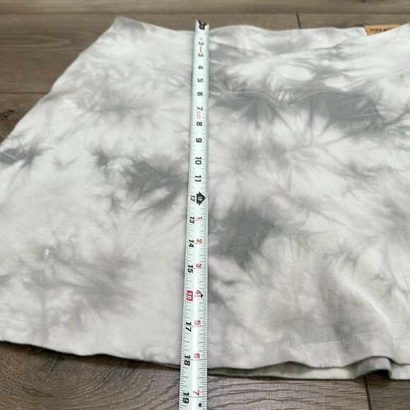 PINK By VS High Waist V Cross Over Active Skirts Tie Dye Gray Purple Size XXL - Picture 10 of 12